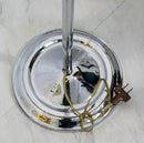 Mid Century Modern Faris Aluminum Adjustable Head Floor Lamp 1970s Sonneman Era