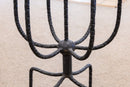 Vintage Parzinger Wrought Iron Metal Candelabra