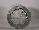 Art Nouveau Glass Vessel with Female Nude Etched Design Signed Madden