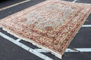French Aubousson Design Hand Knotted Rug 9’x12’