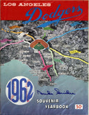 LA Dodgers 1962 Souvenir Yearbooks Signed Duke Snider