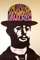 Peter Max Toulouse Lautrec 2 Signed Pop Art Retro Vintage Lithograph Poster 1967