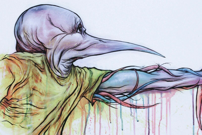 Alex Pardee Unearthly Figures Contemporary Limited Edition Giclee 84/200 Signed