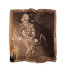 Steven & Susan Kemenyffy Signed Raku Ceramic Hanging Relief Wall Sculpture 1970