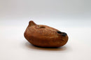 Pre-Columbian Ancient Boat-Shaped Terracotta Pottery Oil Lamp Historic Artifact