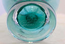Monica Backstrom for Kosta Boda Serpent Signed Crystal Glass Vase Sweden 49232