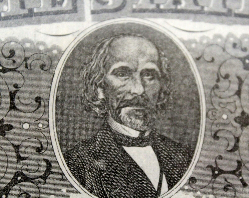 Confederate States America $1000 Cotton Bond 1863