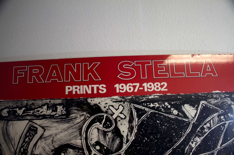 Frank Stella Prints 1967-1982 Vintage Exhibition Poster University of Michigan