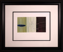 Jason Hicks Web Series Signed 2001 Contemporary Abstract Oil on Paper Framed