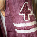 Stephen Hansen Ed at the Window Papier Mache Sculpture