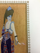 Mid Century Modern Deco Unframed Thousand & One Nights Erte Signed Lithograph