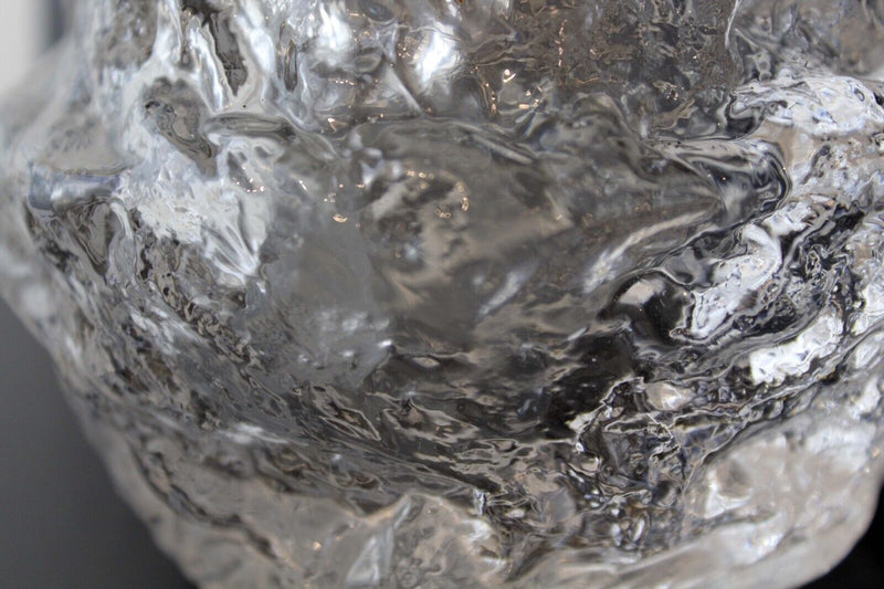 Waarf Rare Kosta Glass Vessel Clear Glass Overlay