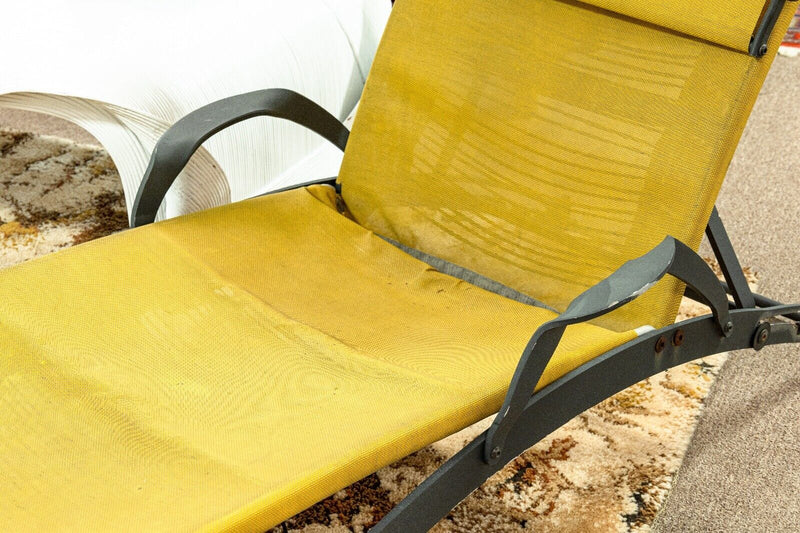 5 Stars Italy Patio Adjustable Reclining Sun-friendly Lounge Chairs Mid Century
