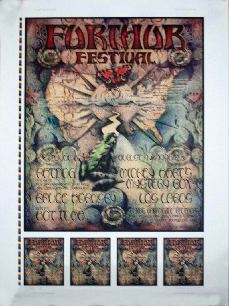 Further Festival Signed Michael R Everitt 1996 Poster Proof
