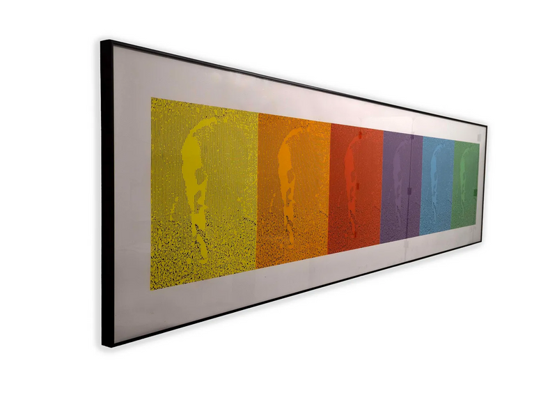 Ellsworth Kelly EK/Spectrum I From Portraits 1988 Signed Lithograph in Colors