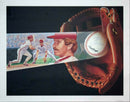 Mike Schmidt Signed Rawlings Vintage Poster 1991