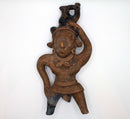 Pre-Columbian Mexico Mayan Standing Figure Terracotta Pottery Historic Artifact