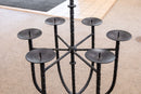 Vintage Parzinger Wrought Iron Metal Candelabra