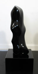 James Nani Been There 111 Mod Abstract Black Molded Contemporary Sculpture