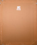 Contemporary Asian Modern Large Century Furniture 40 x 50 Washi Script Mirror