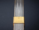 Jules Jurgensen Quartz Wristwatch Gold and Silver Stainless Steel