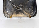 Art Nouveau Deco Antique Silver Plated Tray or Plaque Female Figure with Bird