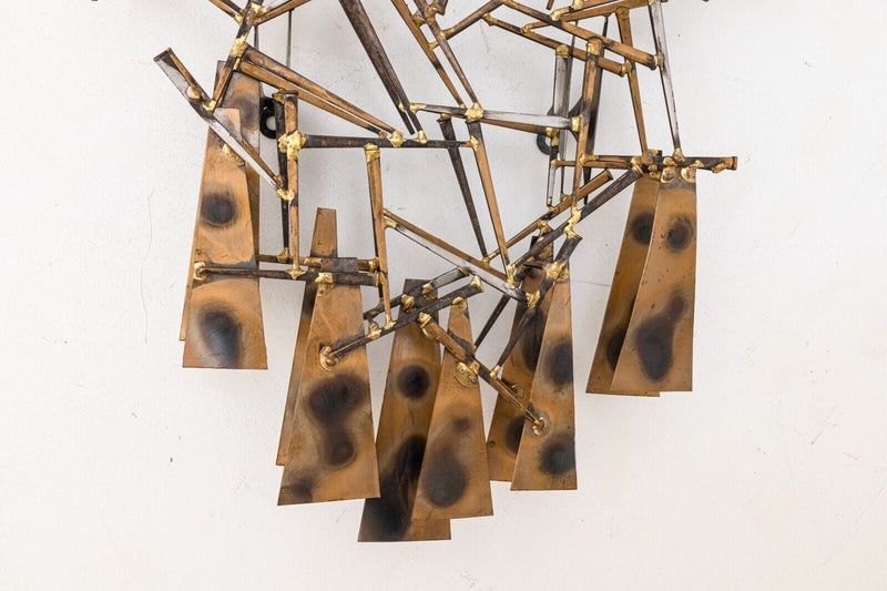 Marc Weinstein Creates Plutonic Brutalist Torch Cut Wall Sculpture