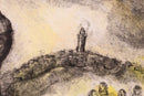 Marc Chagall David Montant La Colline des Oliviers (pl. 71) Signed Etching