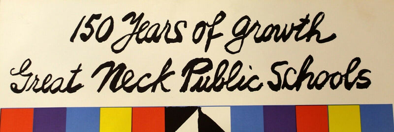 Alfred Jensen 150 Years of Growth Great Neck Public Schools Poster