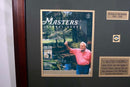 Masters 2004 Arnold Palmer Signed Photograph, Flag, & Pin in Memorabilia Frame