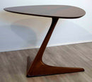 Vladimir Kagan Signed Cantilever Unicorn End Table