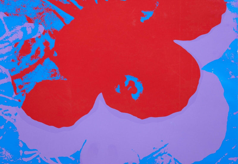 Andy Warhol Flowers (F. & S. II.66) Pop Art Silkscreen in Colors Poster 1970 UF