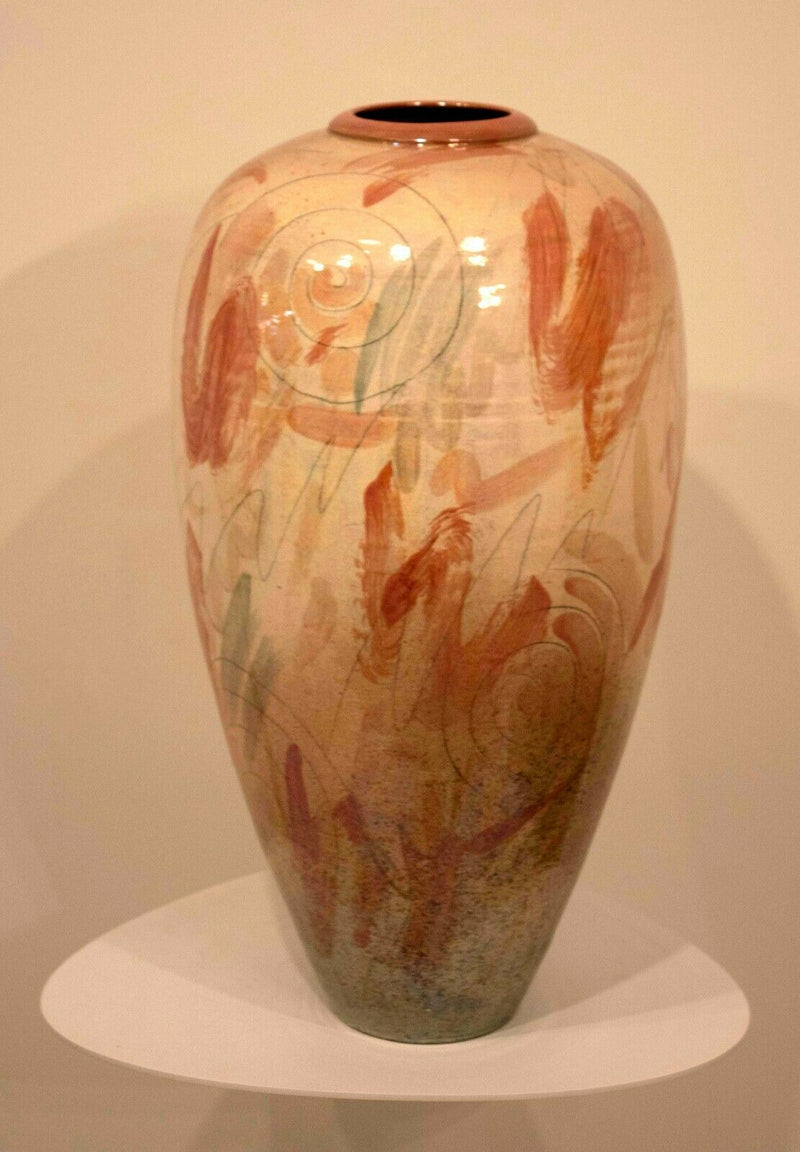 Signed Gary McCloy Los Angeles Pottery Vase Postmodern