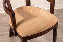 Pair of Berman Rossetti Contemporary Modern Dark Wood Armchairs
