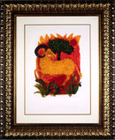 Contemporary Modern Judith Bledsoe "Aries" Framed Lithograph