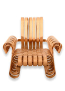 Knoll Frank Gehry Power Play Pair of Bentwood Armchairs and Matching Ottoman