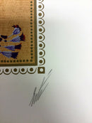 Mid Century Modern Deco Unframed Thousand & One Nights Erte Signed Lithograph