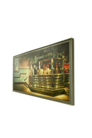 Jeff Cornish Body Armour Signed 1988 Photorealistic Acrylic Painting on Canvas