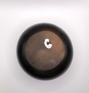 Vintage Santa Clara Pueblo Black Ware Bowl Etched Santa Fe New Mexico Unsigned