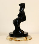Mid Century Modern James Nani Famous Sculpture on Marble Base 1970s