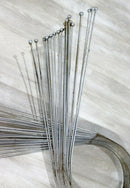 Contemporary Modern Curtis Jere Wire Swirl Wall Sculpture w End Cap Ball 1980s