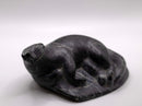 Inuit Canadian Eskimo Carved Soapstone Otter Native Sculpture Signed Abraham Pov