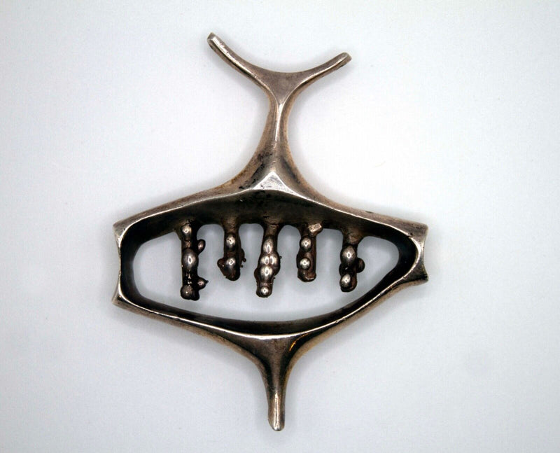 Arthur Schneider Modernist Family Pendent Necklace Studio Art Jewelry 1960s