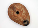Pre-Columbian Ancient Boat-Shaped Terracotta Pottery Oil Lamp Historic Artifact