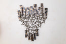 Marc Weinstein Creates Plutonic Brutalist Torch Cut Wall Sculpture