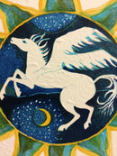 Mid Century Modern Unframed Title Page Judith Bledsoe Hand Signed Lithograph