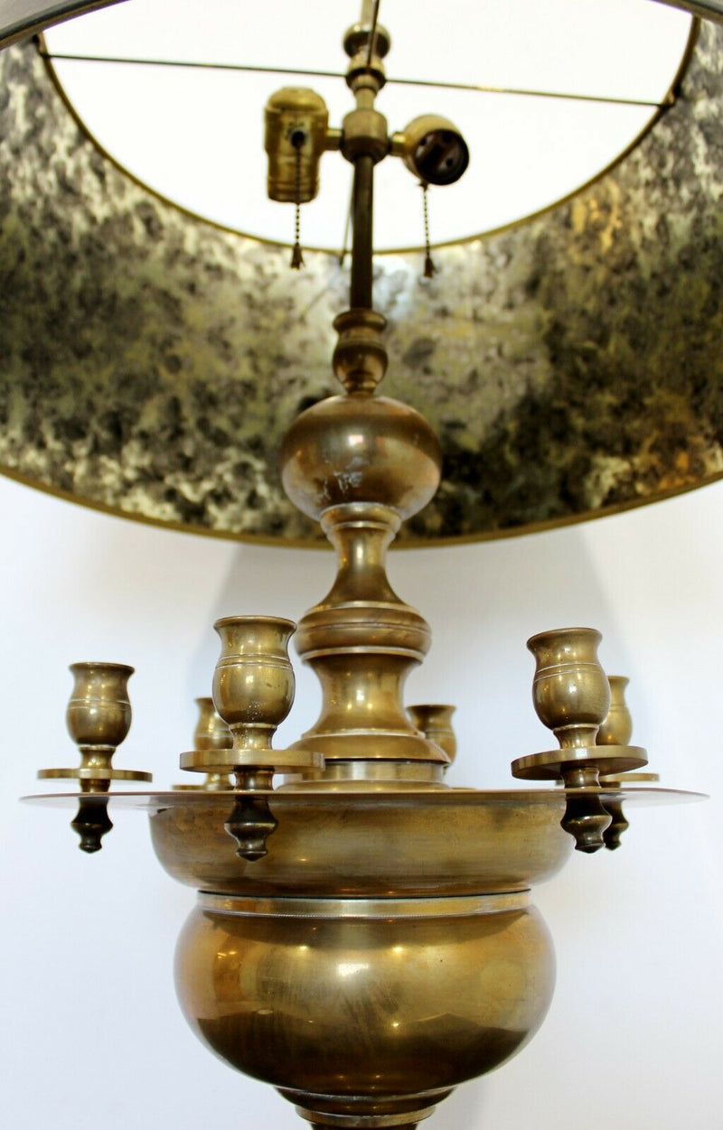 Mid Century Modern Brass Candelabra Table Lamp Chapman