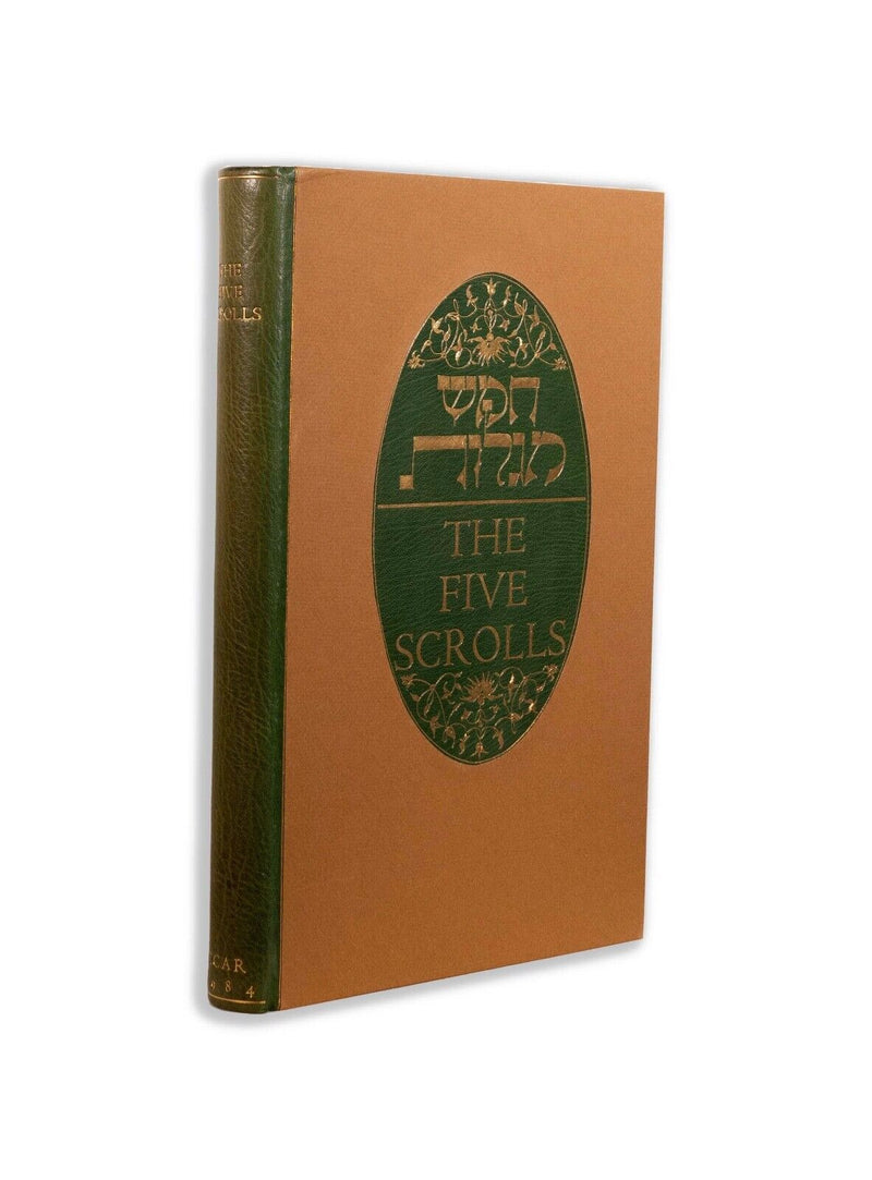 Leonard Baskin The Five Scrolls Hebrew Texts with English Translation Hardcover