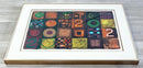 Contemporary Modern Framed Lithograph Signed Barbara Oldsheusky 181/300