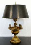 Mid Century Modern Brass Candelabra Table Lamp Chapman